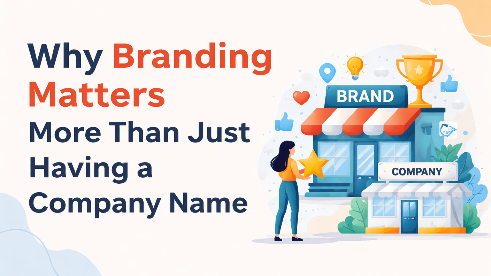 difference between brand and company