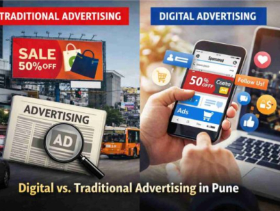Digital vs. Traditional Advertising in Pune