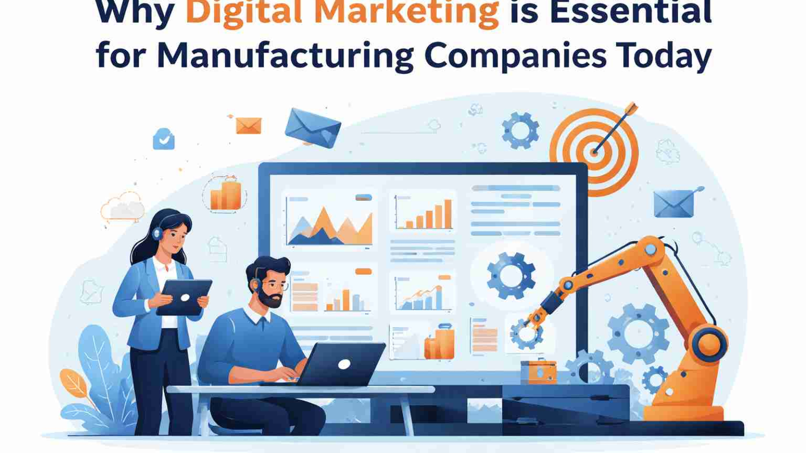 Why Digital Marketing is Essential for Manufacturing Companies Today
