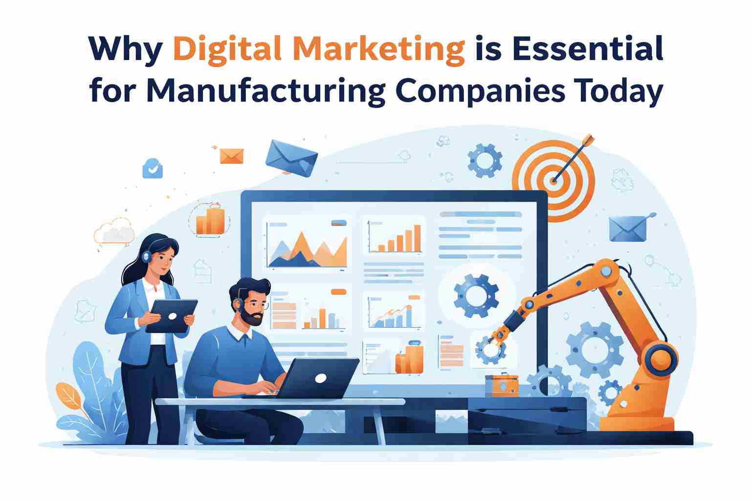 Why Digital Marketing is Essential for Manufacturing Companies Today