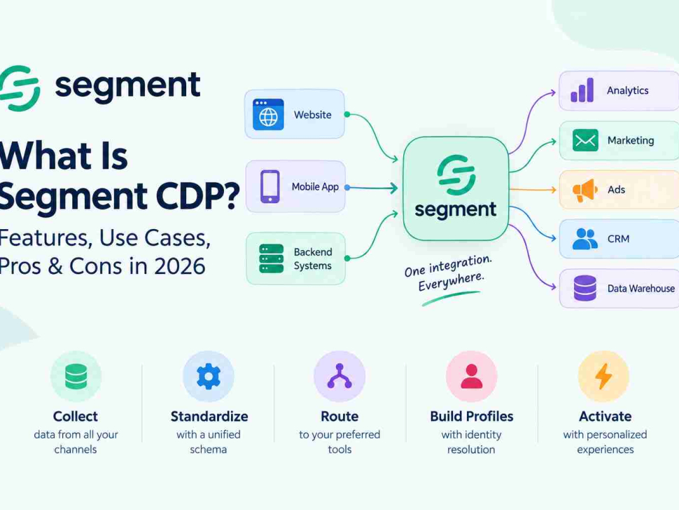 What Is Segment CDP? Features, Use Cases, Pros & Cons in 2026