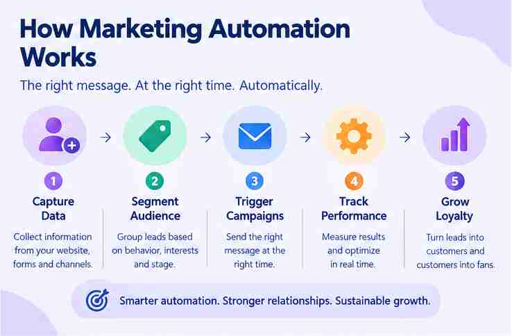 how marketing automation works