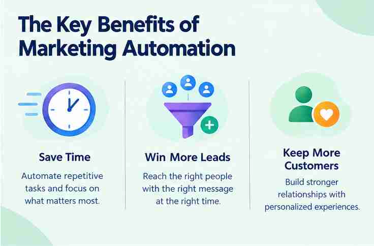 key benefits of marketing automation